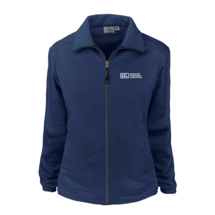 Ladies Full Zip Jacket Tiger Stripe Fleece