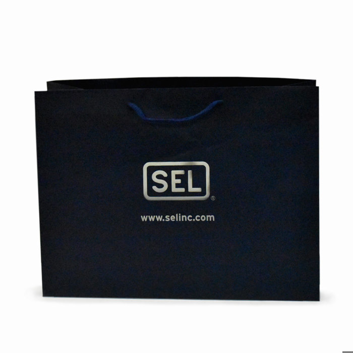 Large Matte Navy Eurotote Bag